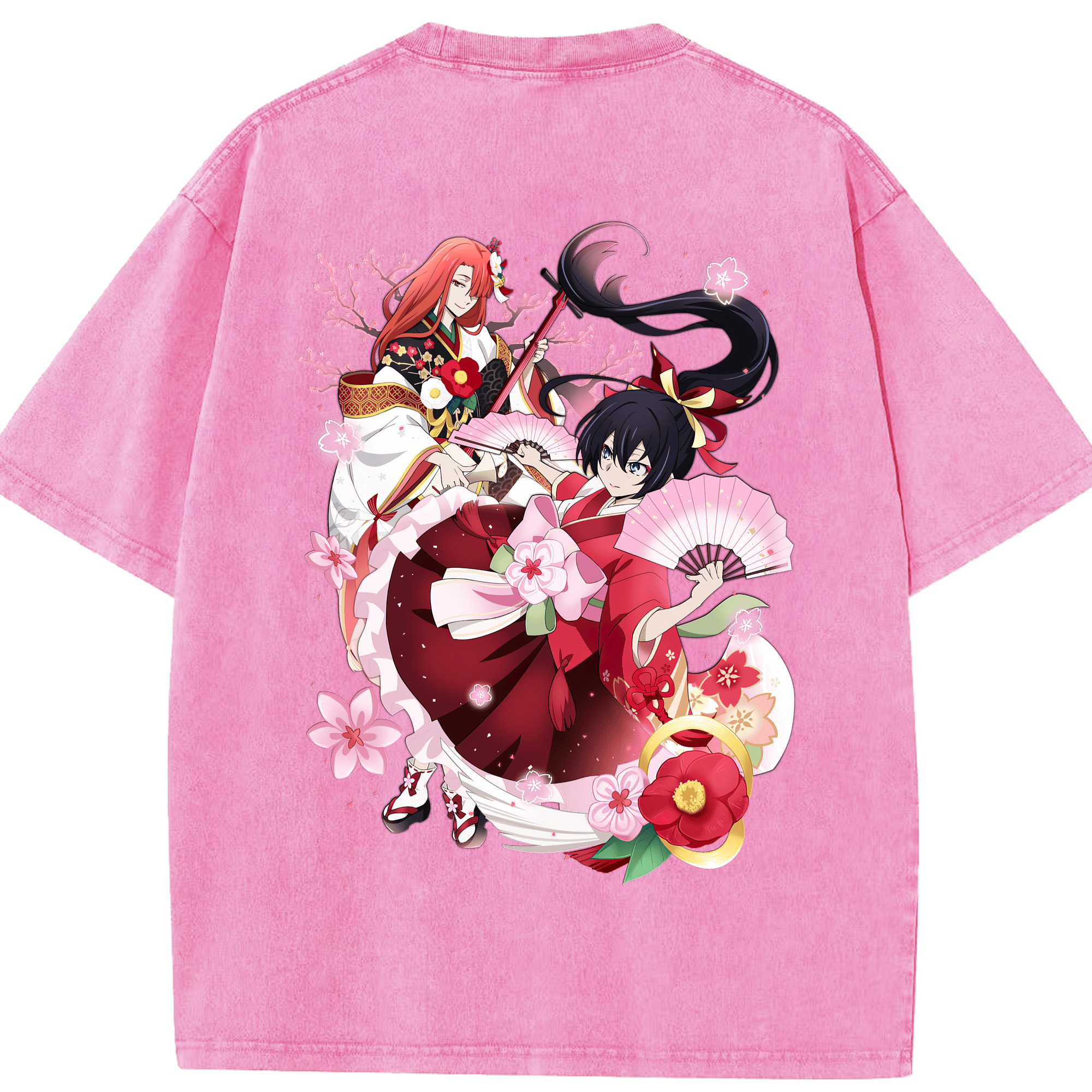 （画像用） 文豪ストレイドッグス Bungo Stray Dogs 綿100% ヴィンテージ風 半袖Tシャツ（背面プリント）